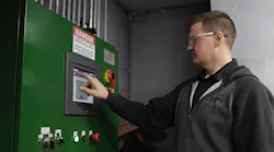 Simpson technician, control panel