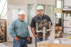 Olson Aluminum Castings mentor and engineer. Olson Aluminum Castings mentor and engineer.