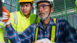 Senior engineering training course at workplace.