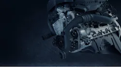 Large engine block produced with HPDC