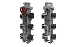 Samples of HPDC die spray heads. Samples of HPDC die spray heads.