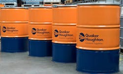 Drums of QH lubricant Drums of QH lubricant