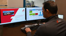 Aalberts IPS Americas engineer using Monitizer IIoT platform.