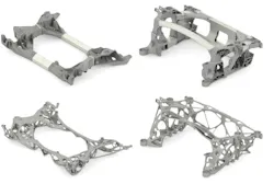 Before/after demo vehicle subframes