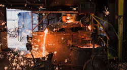De Pere Foundry melting operation