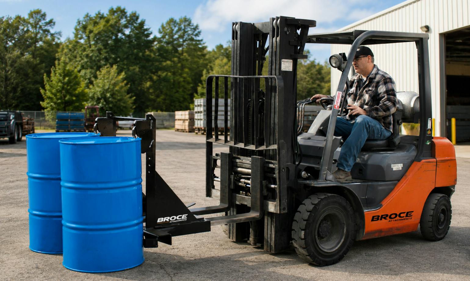 Broce Manufacturing Grip-O-Matic drum handler