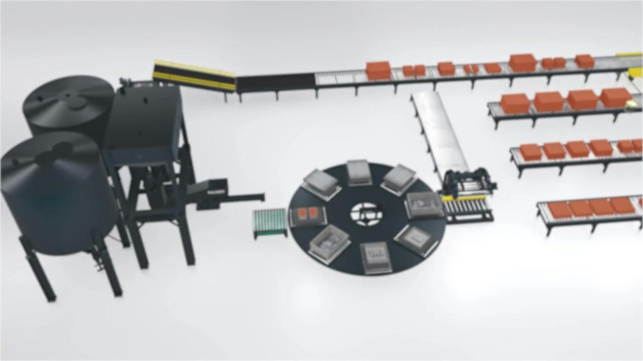 Palmer No-Bake Carousel Integrated Molding and Reclamation Systems
